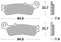 BREMBO PAST.FRENO SINTER