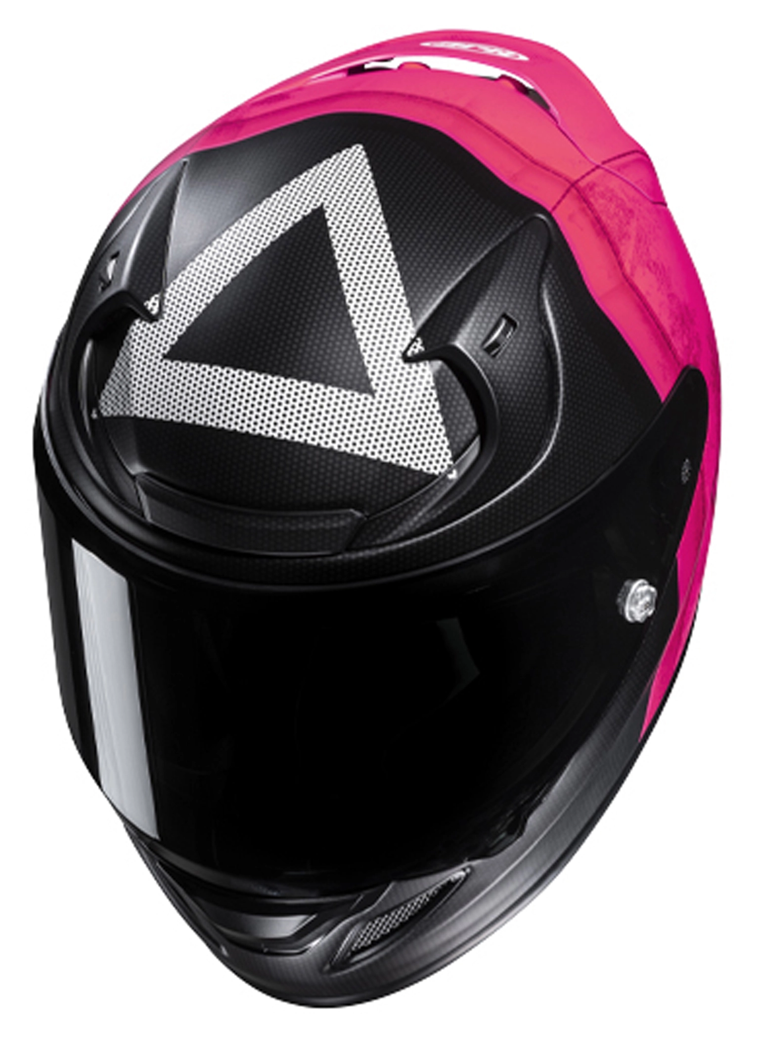 Spoiler Casque HJC RPHA 12 - En Fibre FRP - Noir - Améliore Aérodynamisme Et Style - Autocollant Adhésif