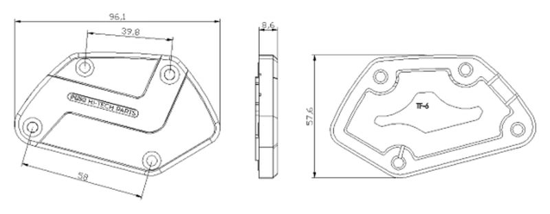 PUIG COVER FOR BRAKE FLU.