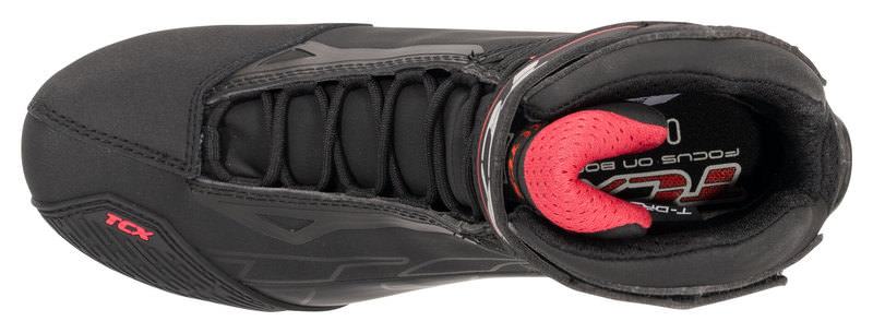 TCX Rush 2 Ladies Waterproof Motorcycle Boots Black/Pink Size 4 37 *SAVE 25%*