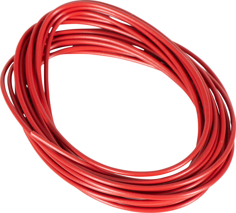 5m metri 0.75 mm² filo di rame, rosso Cavo elettrico unipolare 0.75 mm² Filo elettrico per auto moto autocarro 5m o 10m selezione: 