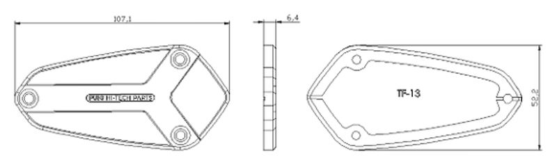 PUIG COVER FOR BRAKE FLU.
