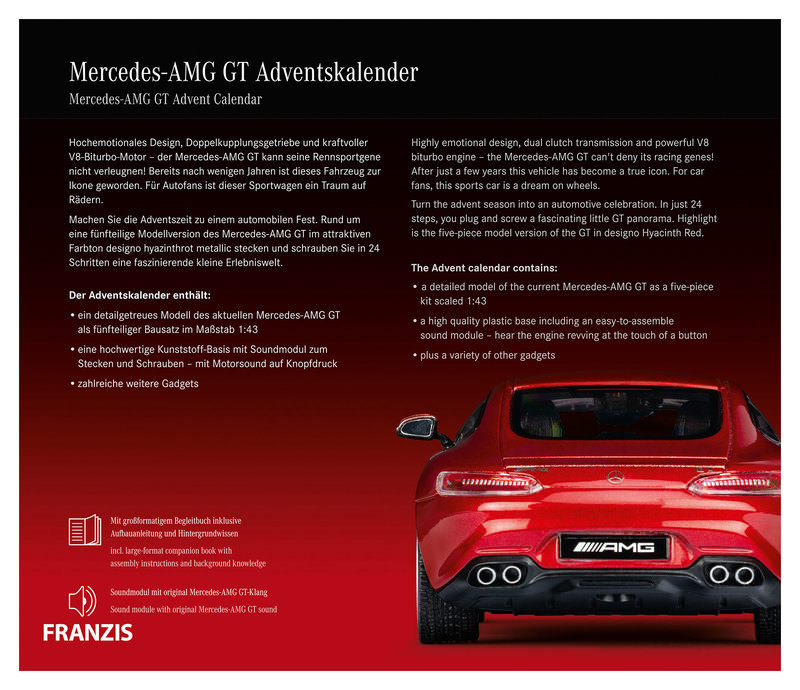 FRANZIS MERCEDES AMG GT