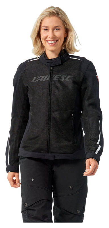 Dainese D.HYDRA FLUX D-DRY SIZE34 IT40 TEX.JACKET BLACK/WHI