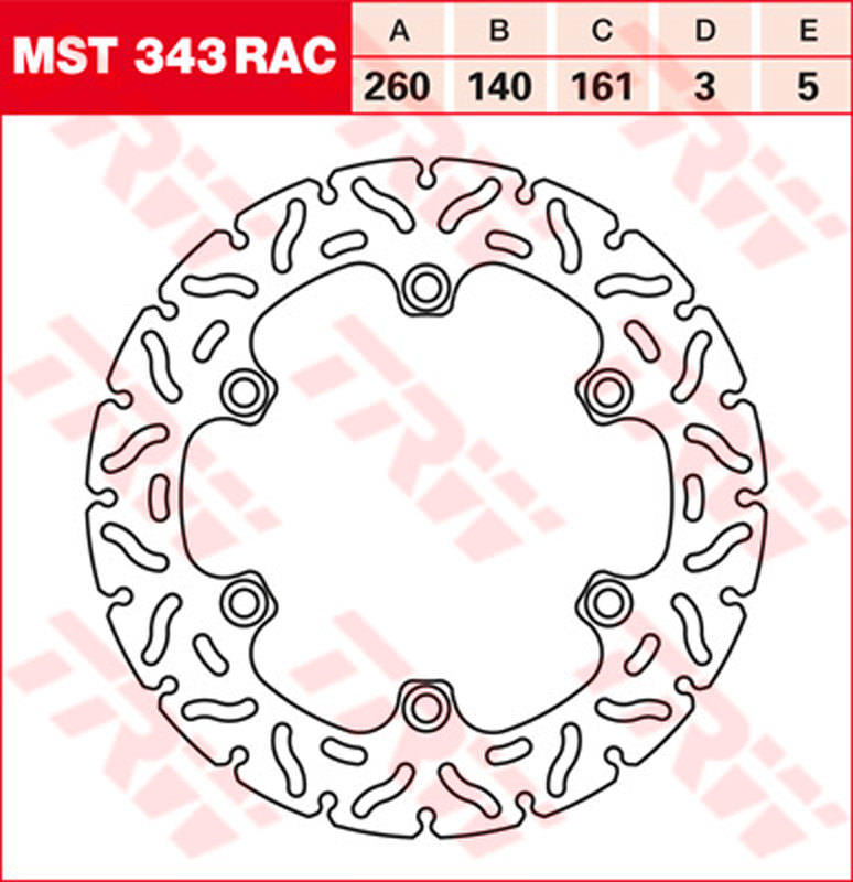 DISCO FRENO TRW RACING