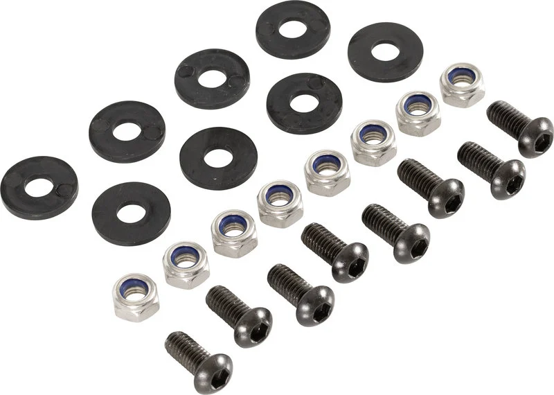 screw set for fairing windshields