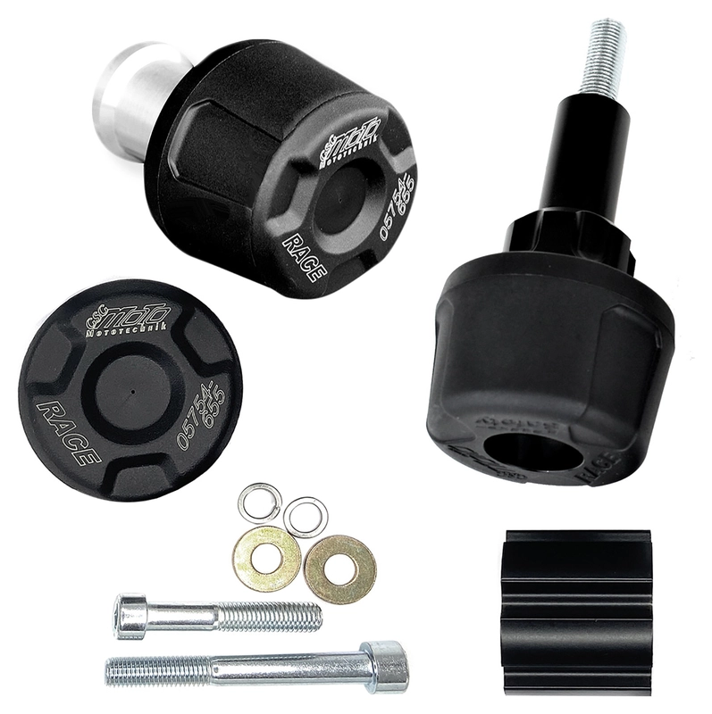 GSG STURZPAD-SATZ DUO, KIT SCHWARZ