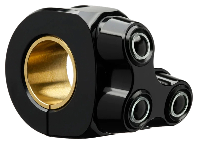 mo.switch basic LED, 3 boutons, noir