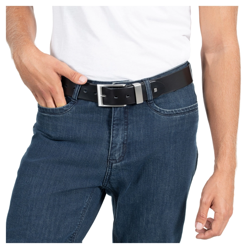 VXA-8 Leatherbelt, black