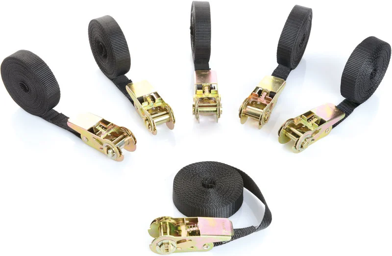 Set Of 6 Tie-Down Straps
