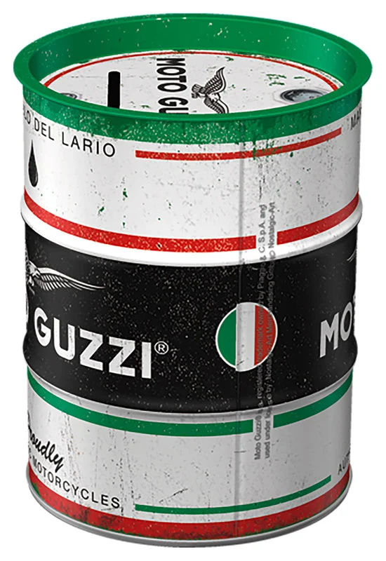 Moto-Guzzi Ölfass Spardose