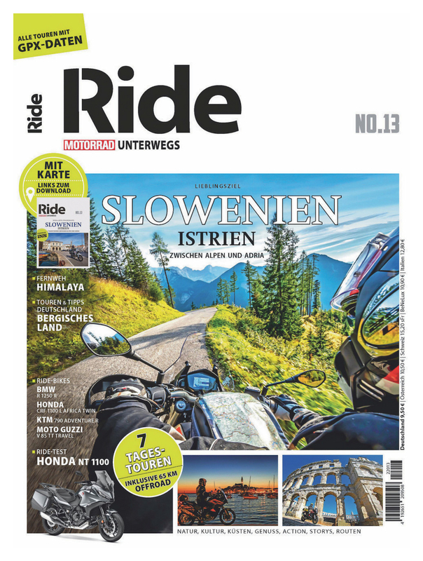 RIDE Motorrad unterwegs - Slowenien /