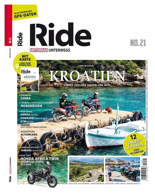 RIDE - Motocykl w drodze przez Chorwację