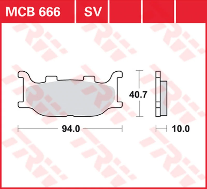 Brakepads Organic
