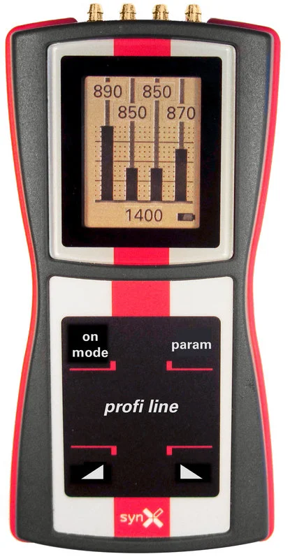 synX elektronisk synkrontestare