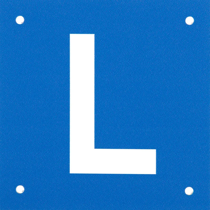 L-skylt Schweiz 12 x 12 cm