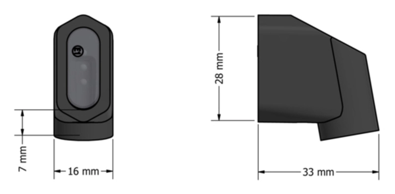 Blinker Mini FTR 1200 hinten
