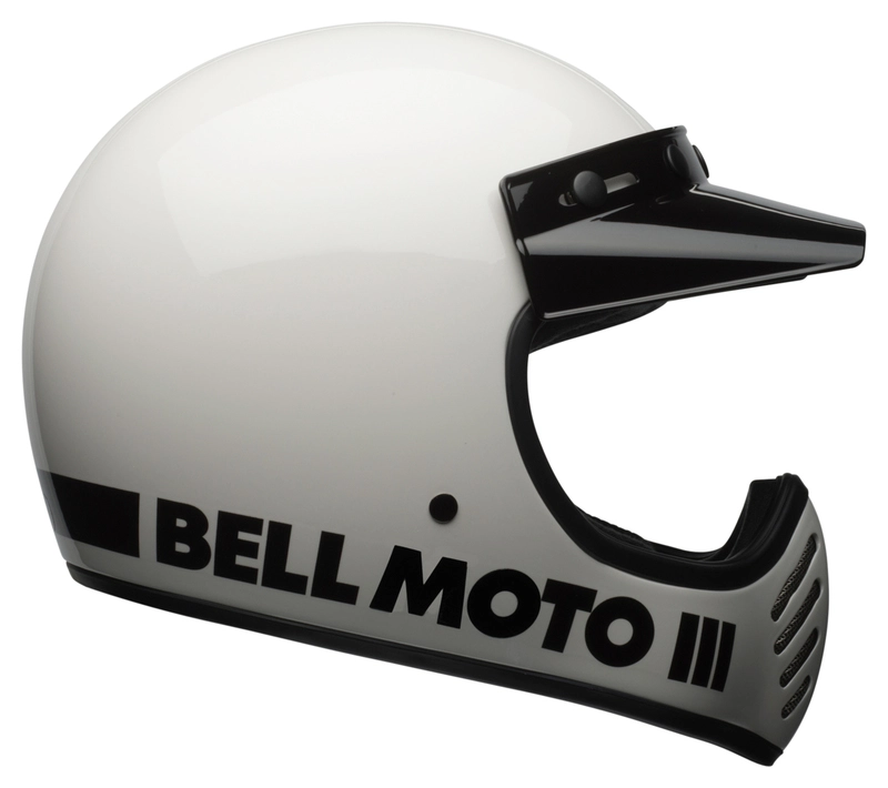 Moto-3 Classic White