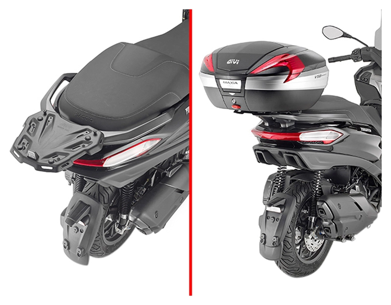 Porte-bagages pour topcase Givi Scooter