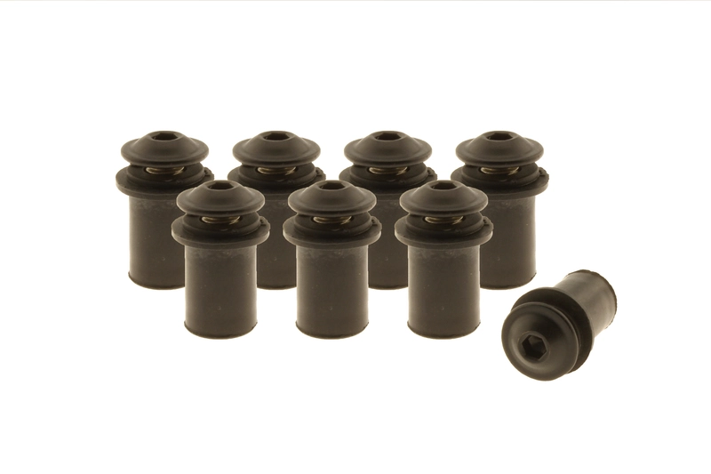 Bolt set for fairing windshields