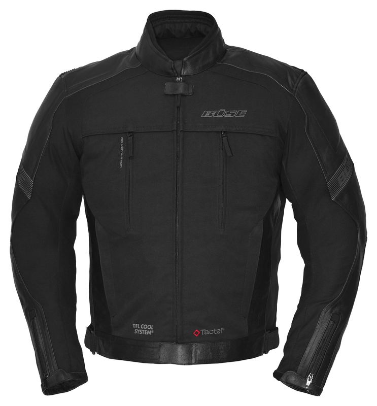 Novaro Textil/Lederjacke