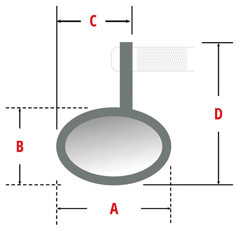 Shin-Yo Lenkerendspiegel STRAIGHT