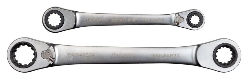 Double Ratcheting Wrench Set
