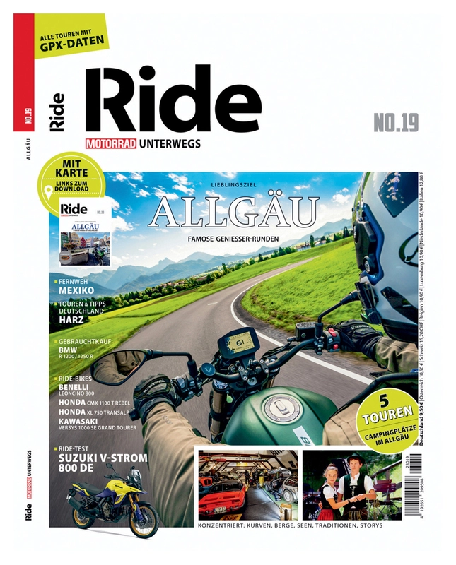 RIDE - Motorrad unterwegs Allgäu