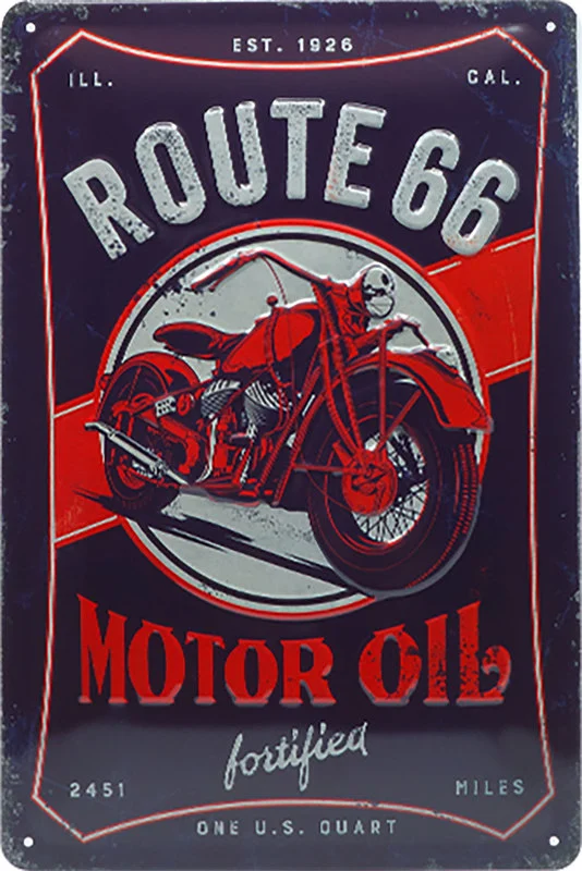 Route 66 *Motor Oil* Tabliczka