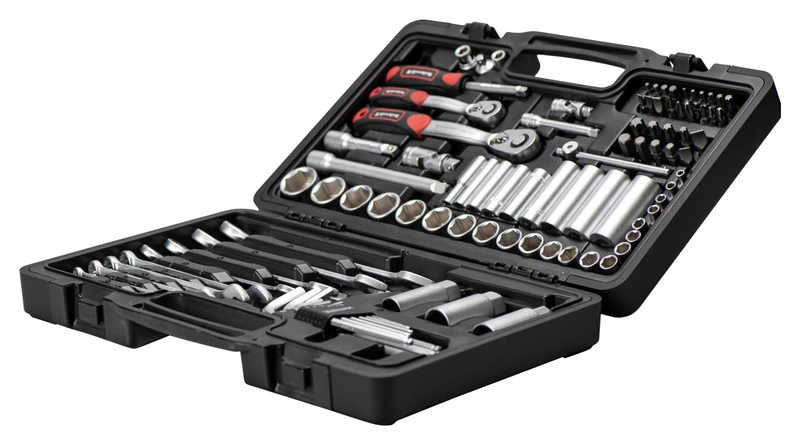 Tool set 92 pieces, metric