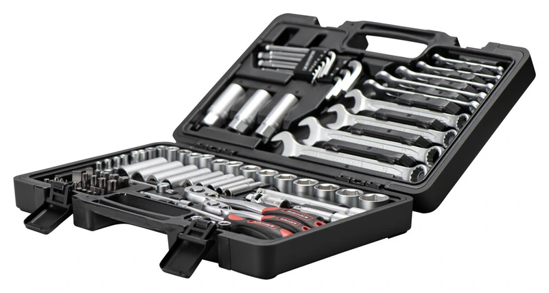 Tool set 92 pieces, metric