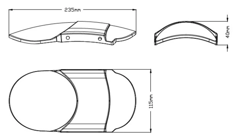 Front mudguard