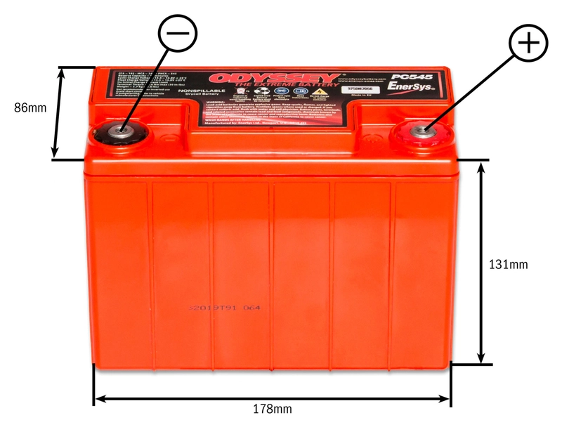 ODYSSEY Hawker Batterien