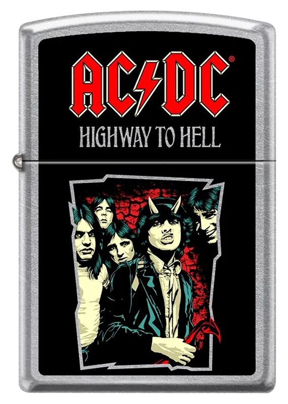 Ac/Dc Chrom-Gebürstet