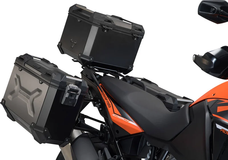 TRAX ADV set completo valigie nero