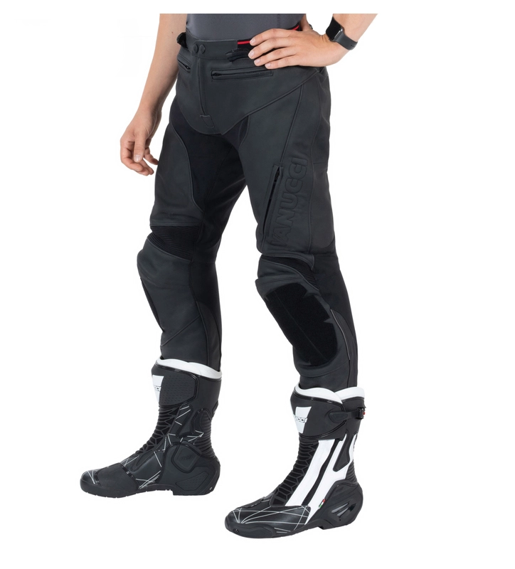 Skórzane spodnie męskie VST-2