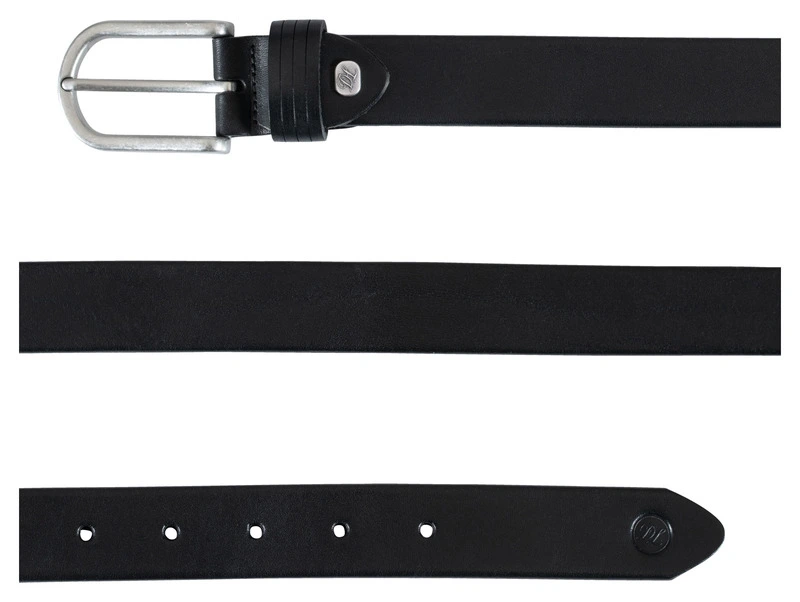 DL-AC-8- Leatherbelt, black
