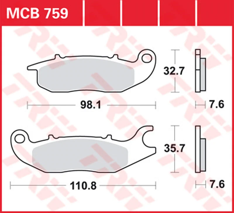 Brakepads Organic