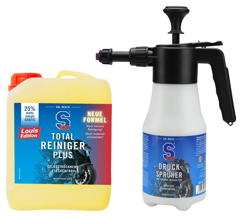 Set: Totaalreiniger Plus + drukspuit