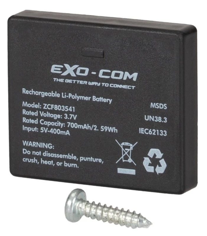 BATTERIA DI RICAMBIO SCORPION EXO-COM