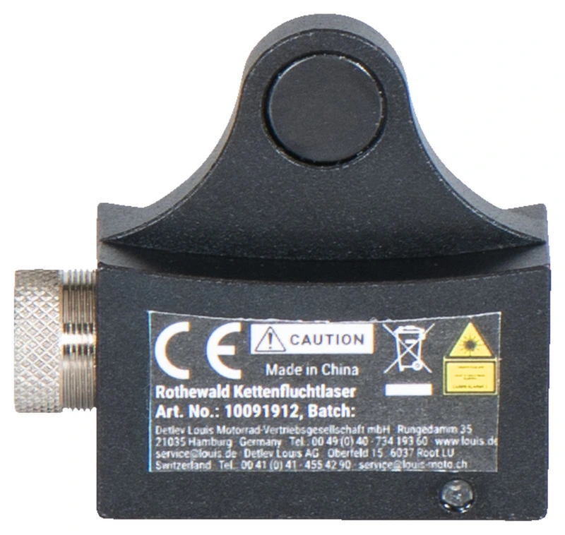 Allineatore laser per catena