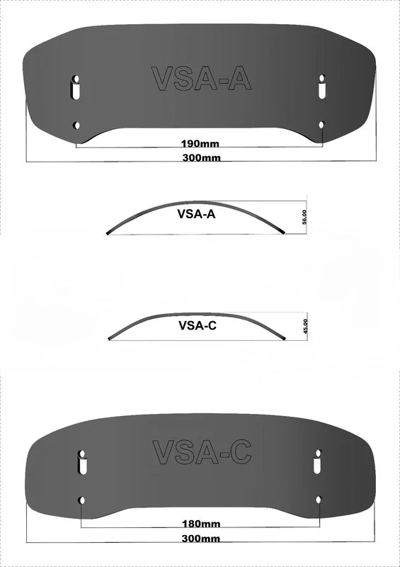 Vario Spoiler Aufsatz Vsa-C