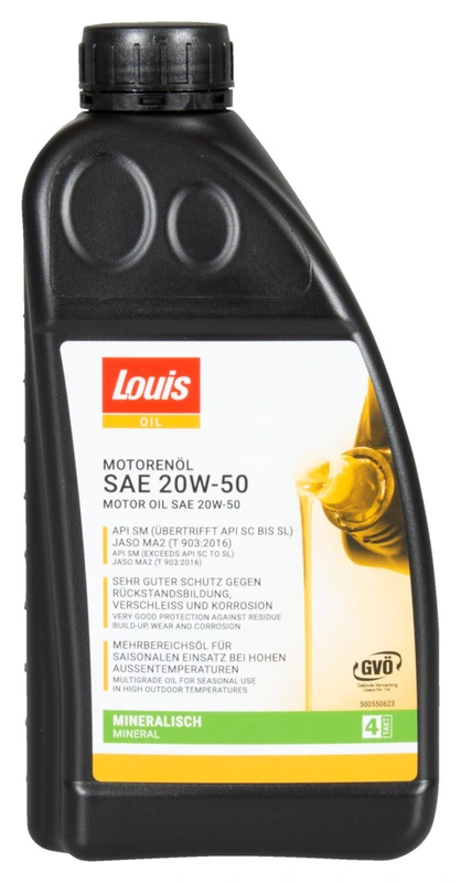 Engine Oil 4-Stroke 20W-50