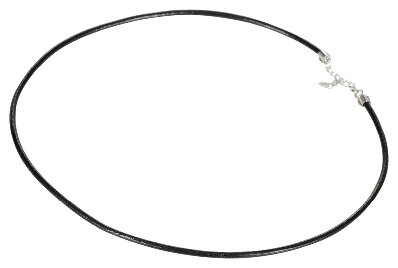 *Universel* collier en cuir lisse