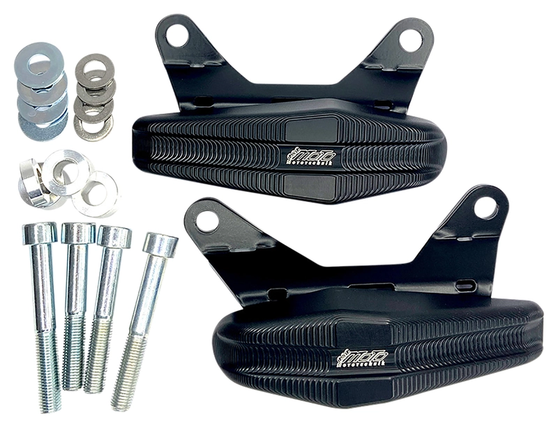 GSG STURZPAD-SATZ STREETLINE, KIT SILBER