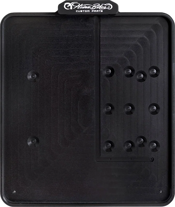 Side Mount Kennzeichenhalter Schwarz