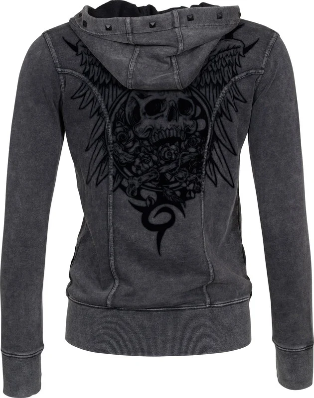 Crossbones Capuche Femme