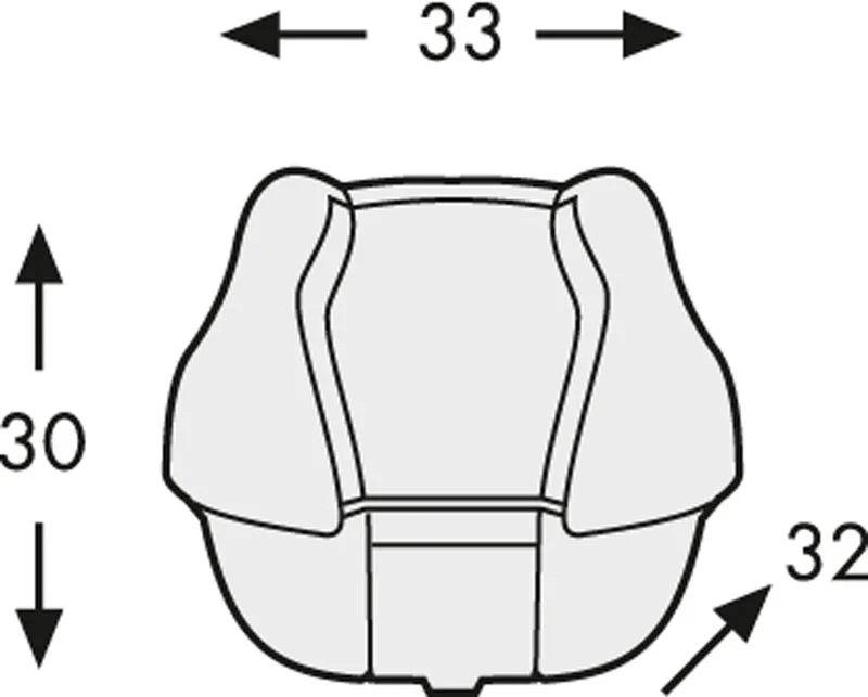 Hepco+Becker Journey top case 30 litri