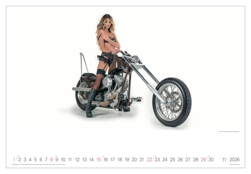 Bike&Girls Kalender 2026