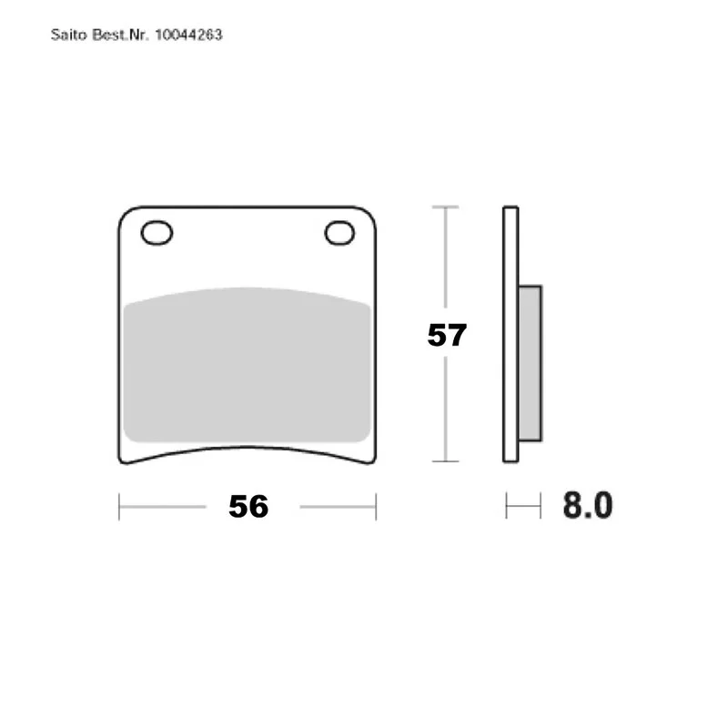Brake-Pads Organic With Abe